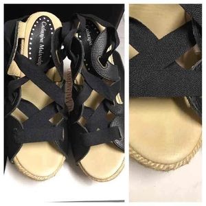 Catherine Malandrino Black Sandals